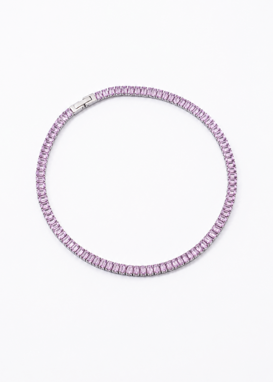 Colier Tennis Pink
